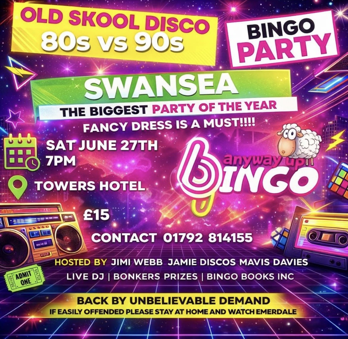 Anyway Up Bingo